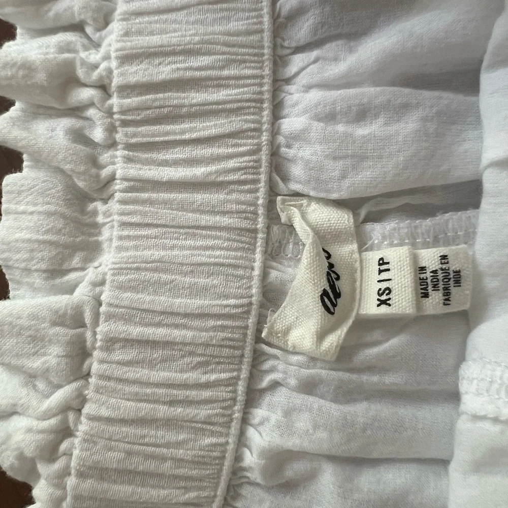 Aerie White Ruffle Skort - Picture 5 of 6